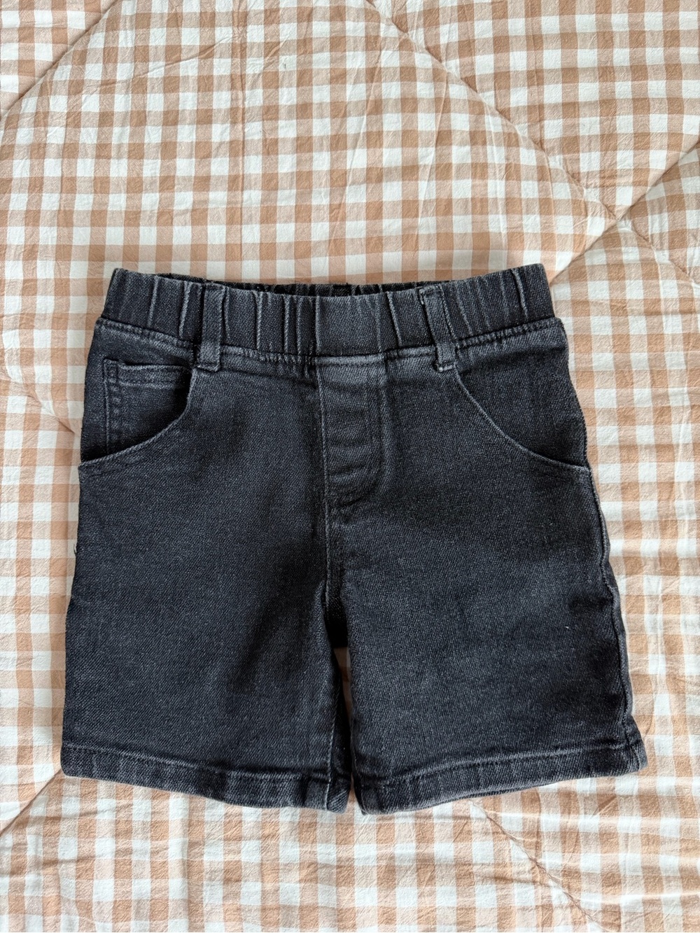 Garanimals Black Wash Pull-On Denim Shorts